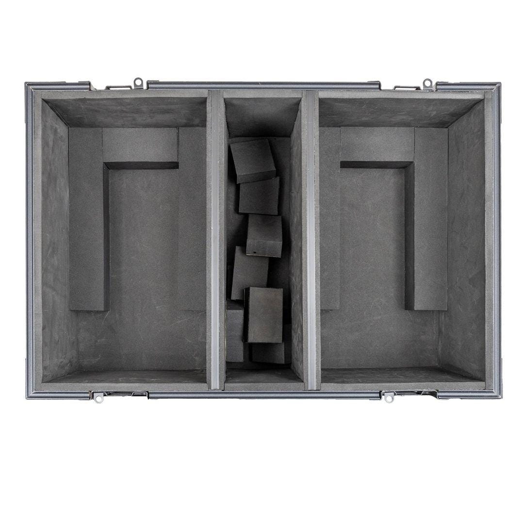 ColorKey ColorKey 2 pc Mover Spot 150 Flight Case Trolley All Black CKU-9051