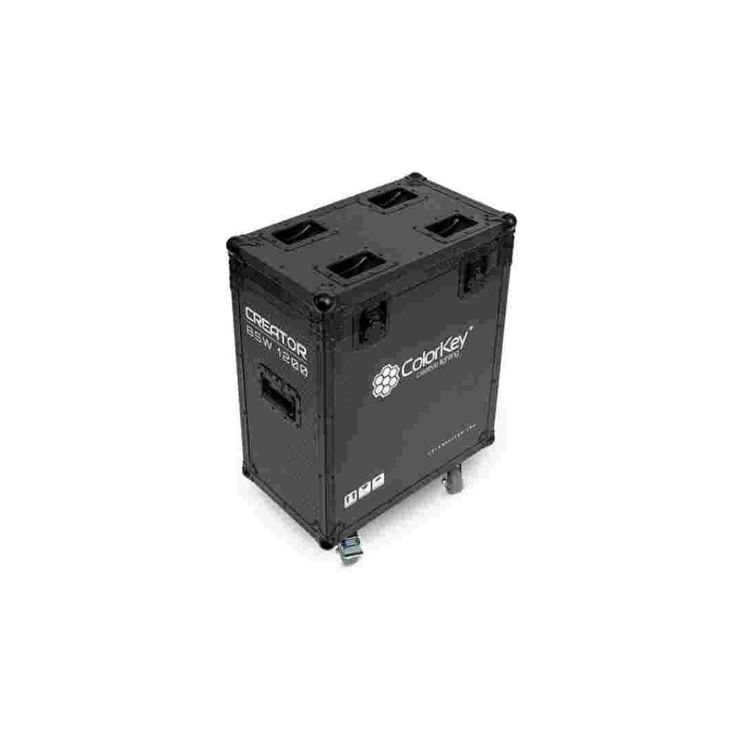 ColorKey ColorKey 2 pc Creator Flight Case for BSW 1200 with Casters CKU-9060