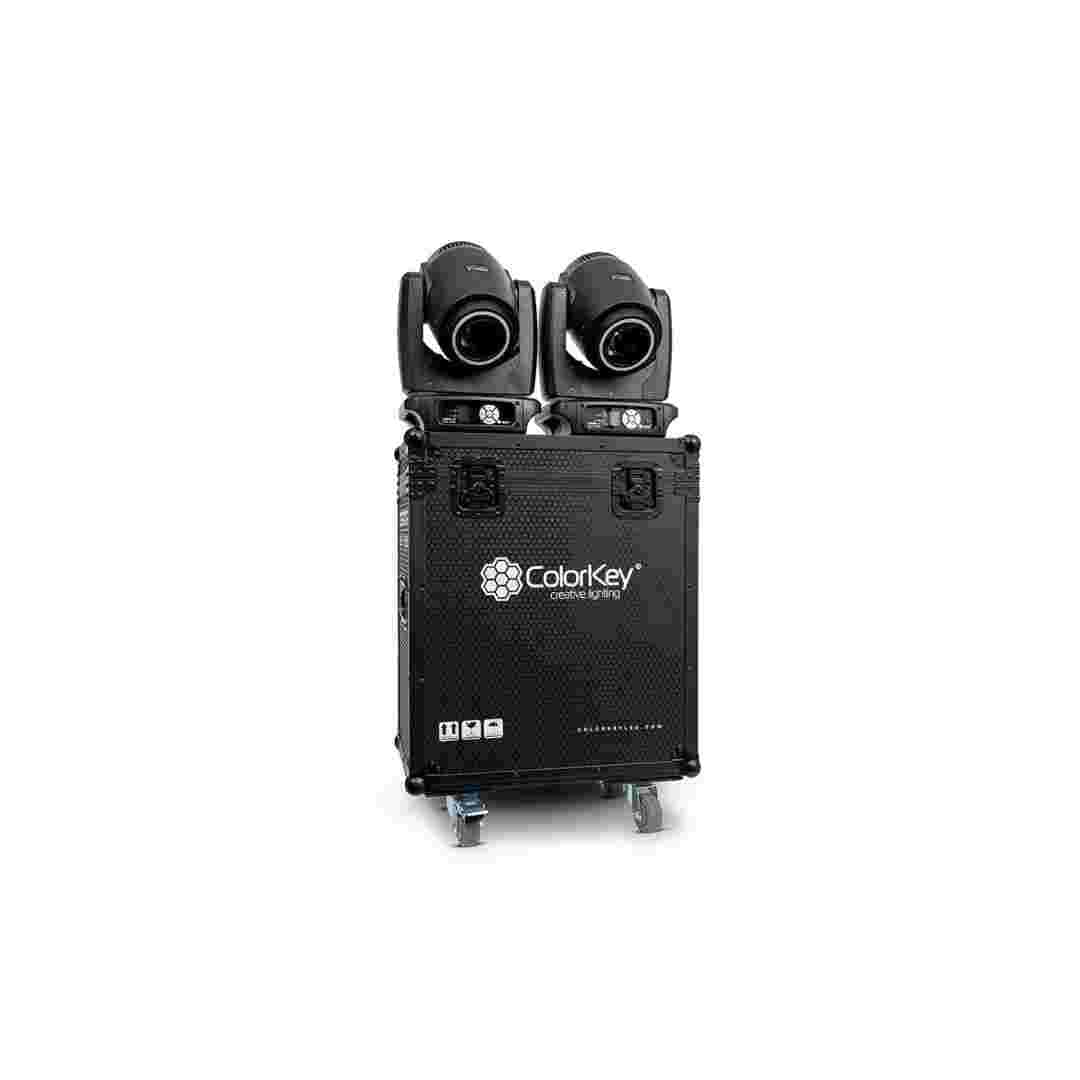 ColorKey ColorKey 2 pc Creator Flight Case for BSW 1200 with Casters CKU-9060