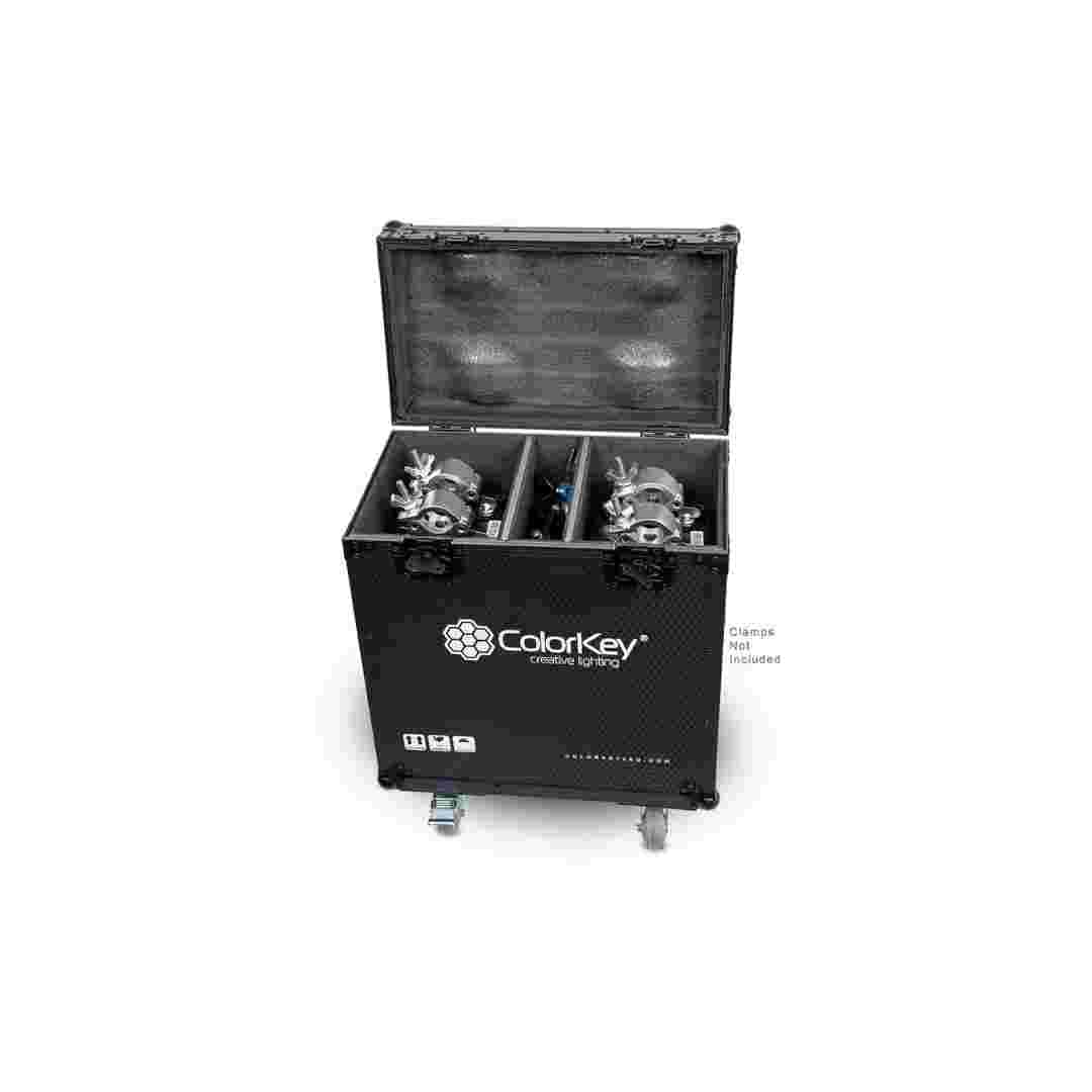 ColorKey ColorKey 2 pc Creator Flight Case for Beam 150 with Casters CKU-9062