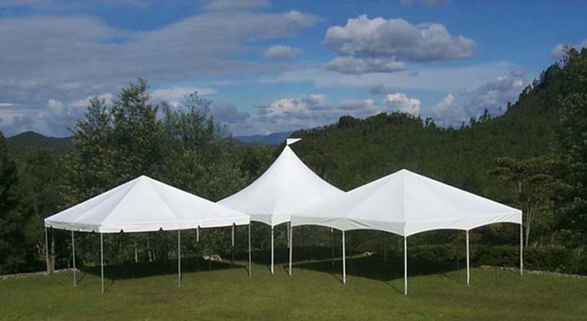 Chivari Chivari Traditional 20 x 30 18oz White Complete Tent CHI-33120C-WHTR2030-ETI