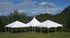 Chivari Chivari Traditional 20 x 40 18oz White Complete Tent CHI-33125C-WHTR2040-ETI