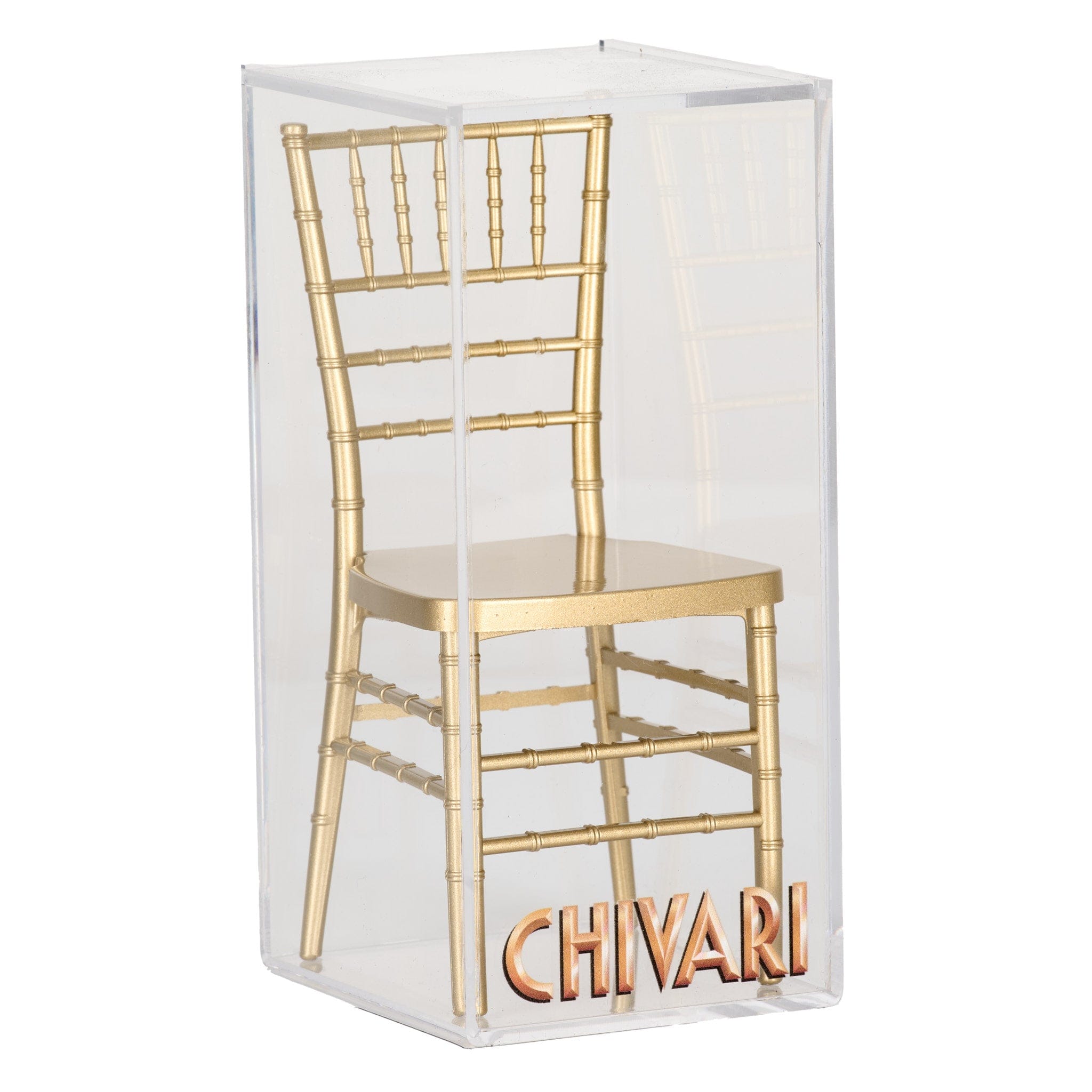 Chivari Classic Gold Mini Chiavari Chair 1:6 Scale Model CCRCG-TY-AX