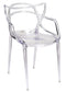 Chivari Clear Resin Orbit Chair CSRC-ZG-T