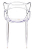 Chivari Clear Resin Orbit Chair CSRC-ZG-T