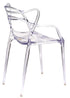 Chivari Clear Resin Orbit Chair CSRC-ZG-T