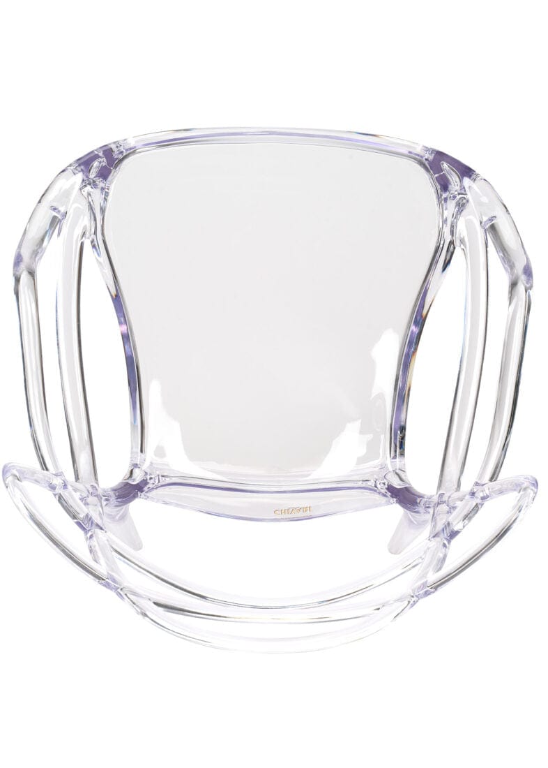 Chivari Clear Resin Orbit Chair CSRC-ZG-T