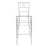 Chivari Clear Resin ProClear™ Chiavari Barstool - 4 Pack - Some Assembly Required BCRC-U-ZG-T-4