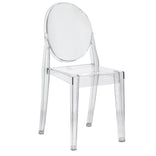 Clear Resin Kids Victoria Ghost Chair