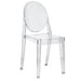 Chivari Clear Resin Kids Victoria Ghost Chair CGVRC-KID-ZG-T