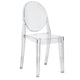 Chivari Clear Resin Kids Victoria Ghost Chair CGVRC-KID-ZG-T