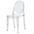 Chivari Clear Resin Kids Victoria Ghost Chair CGVRC-KID-ZG-T