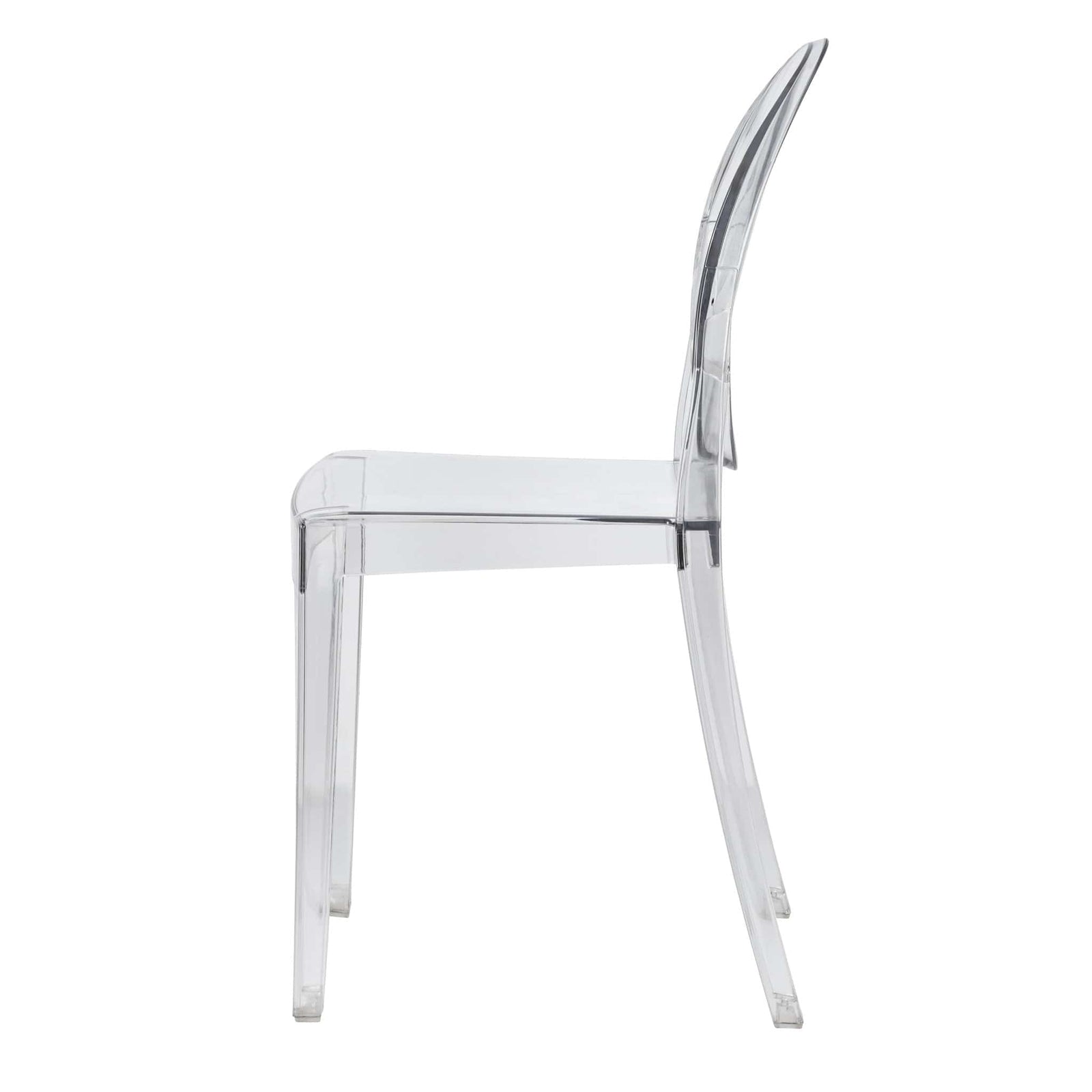 Chivari Clear Resin Kids Victoria Ghost Chair CGVRC-KID-ZG-T