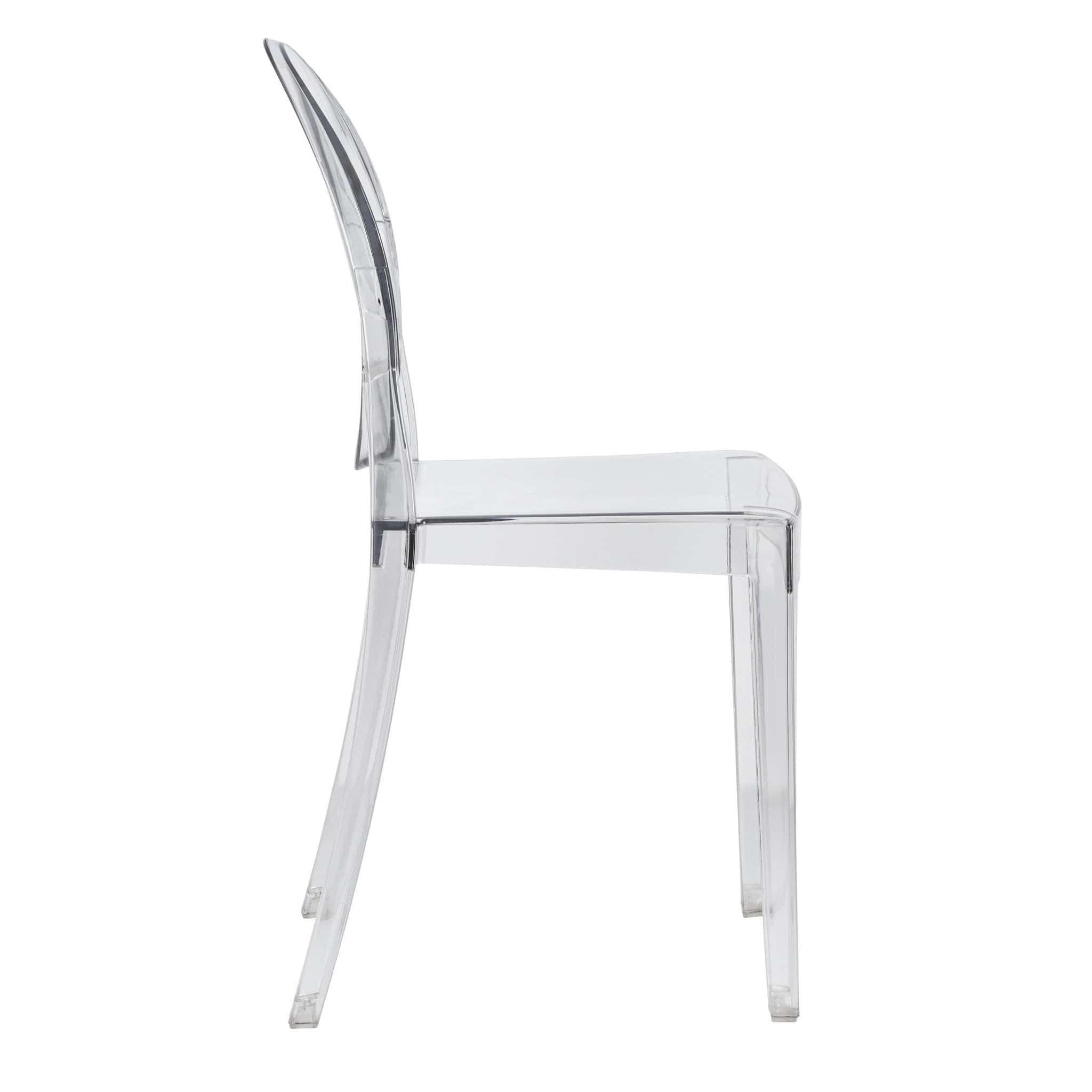 Chivari Clear Resin Kids Victoria Ghost Chair CGVRC-KID-ZG-T