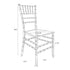 Chivari Clear Gold Champagne Resin Thin-Seat Chiavari Chair CCRCHG-MONO-THIN-ZG-T