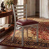 Chivari Ladder Back Restaurant Chair with Silver Frame and Burgundy Vinyl Seat CLMSVBU-ZF-KT
