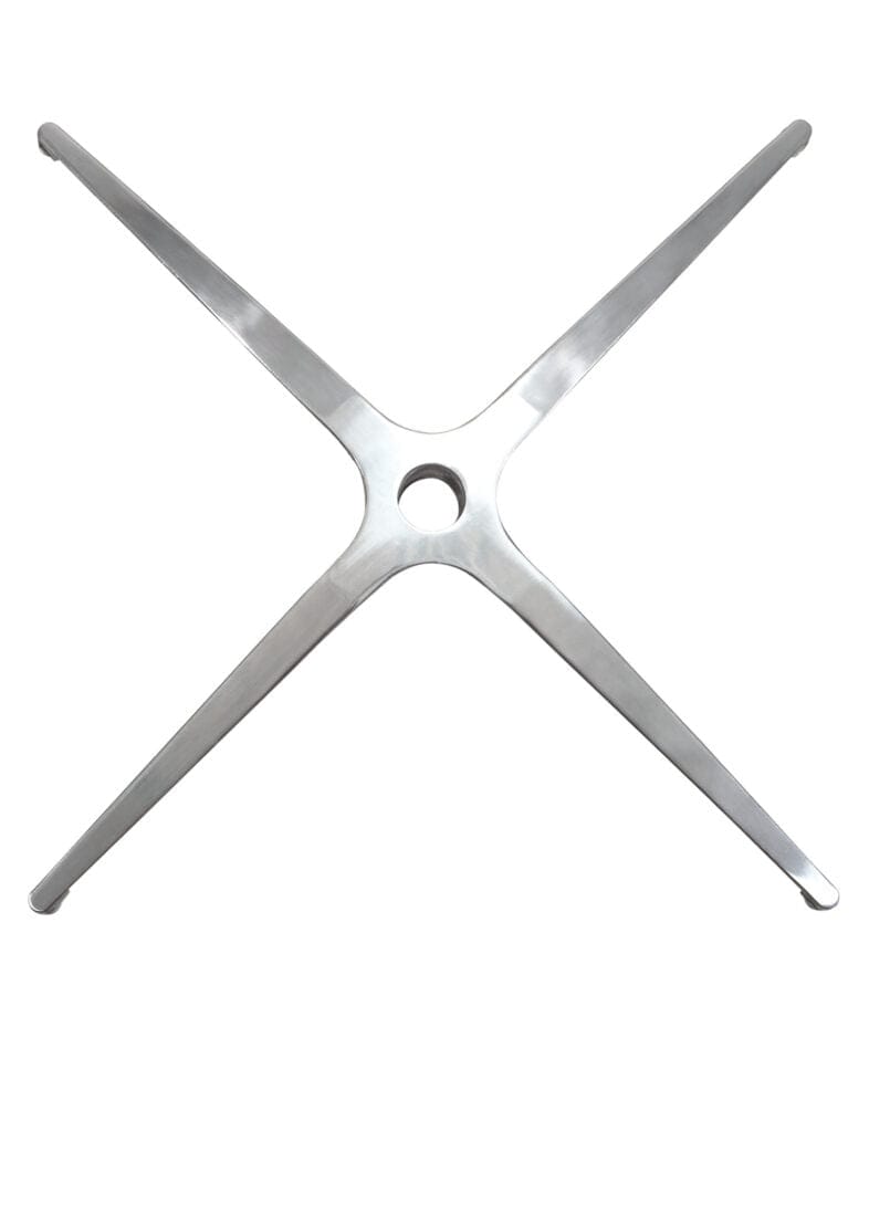 Chivari 32" Round Stainless Steel Bar Height Cocktail Table Kit TKITRD32SS-AX-T