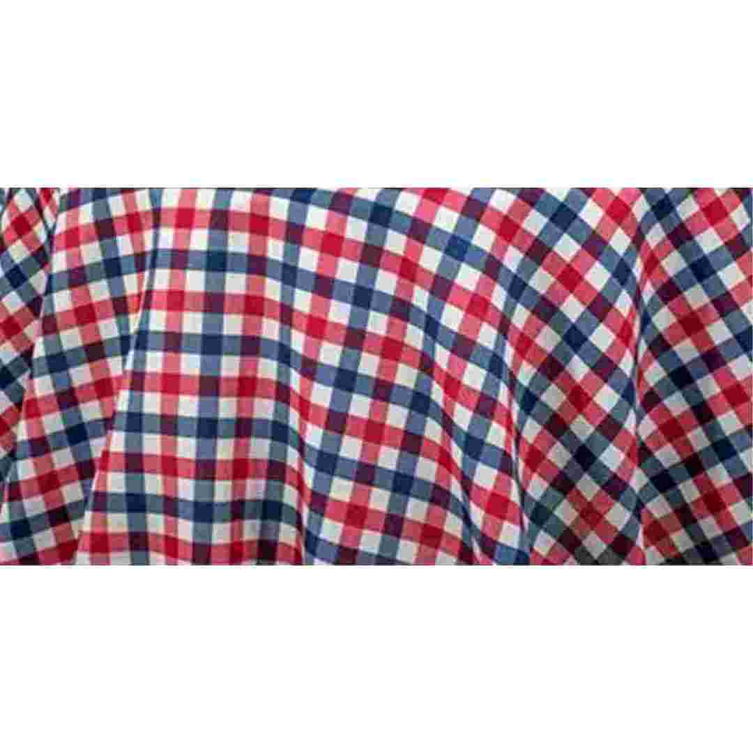 Chivari 90" x 132" Rectangle Tablecloth Oxford Colonial Homestead Multi CD10 TBC-72X30CD10