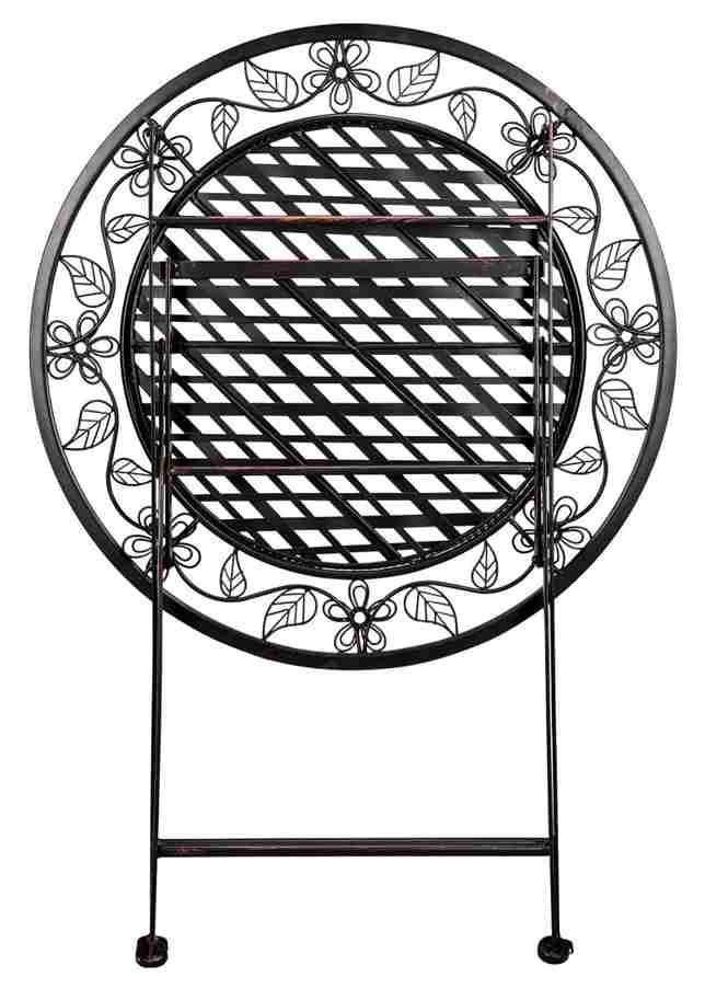 Chivari 28" Distressed Bronze Barcelona Bistro Table TBBMBR-AX-T