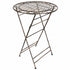 Chivari 32" Copper Barcelona Bistro Cocktail Table TBBBMC-AX-T
