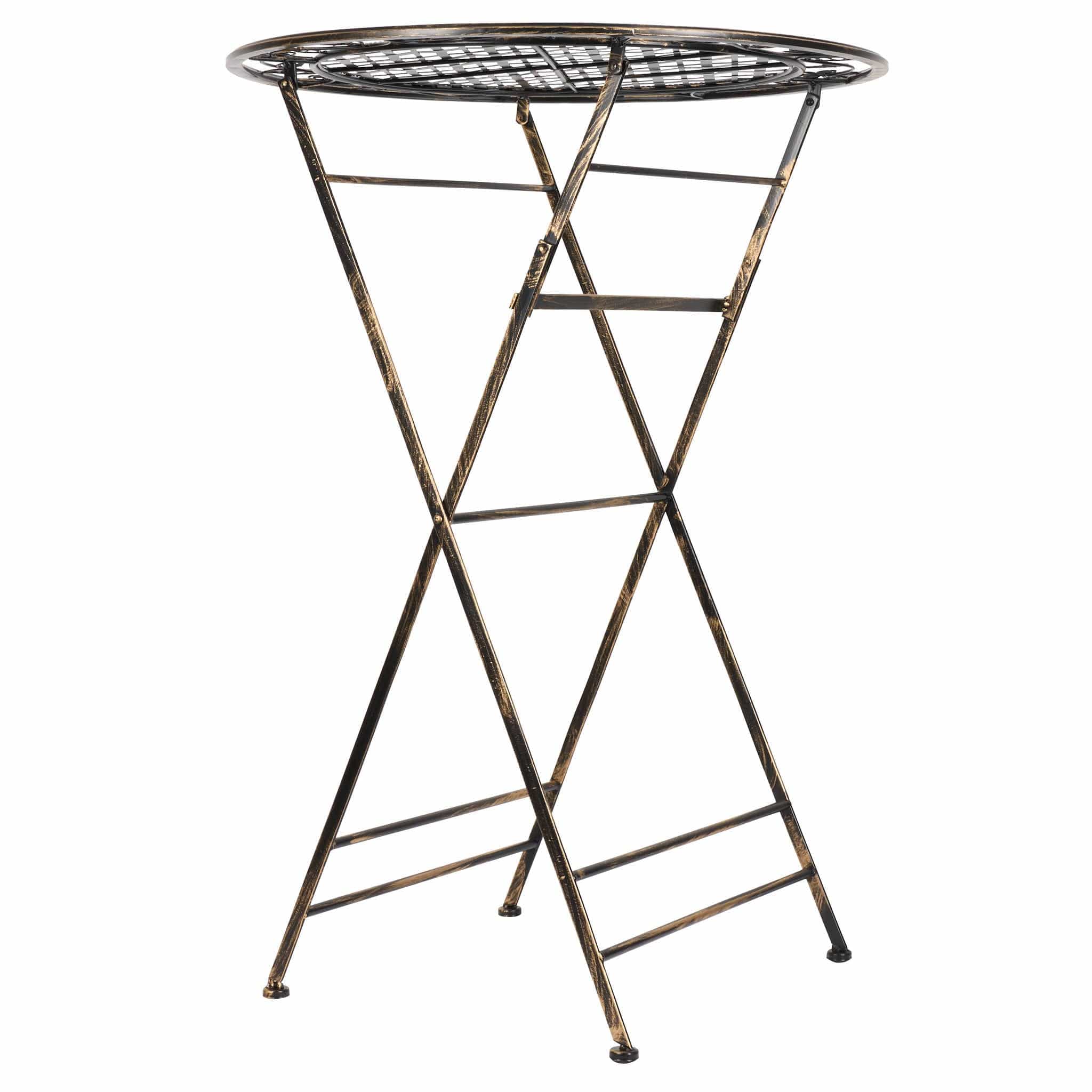 Chivari 32" Copper Barcelona Bistro Cocktail Table TBBBMC-AX-T