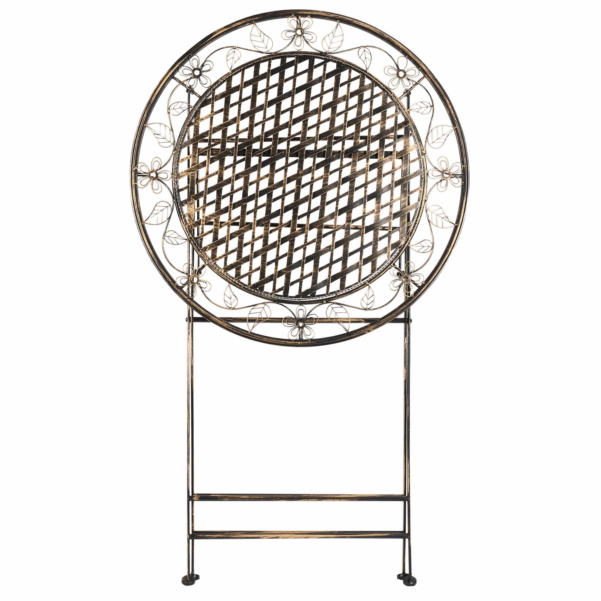 Chivari 32" Copper Barcelona Bistro Cocktail Table TBBBMC-AX-T