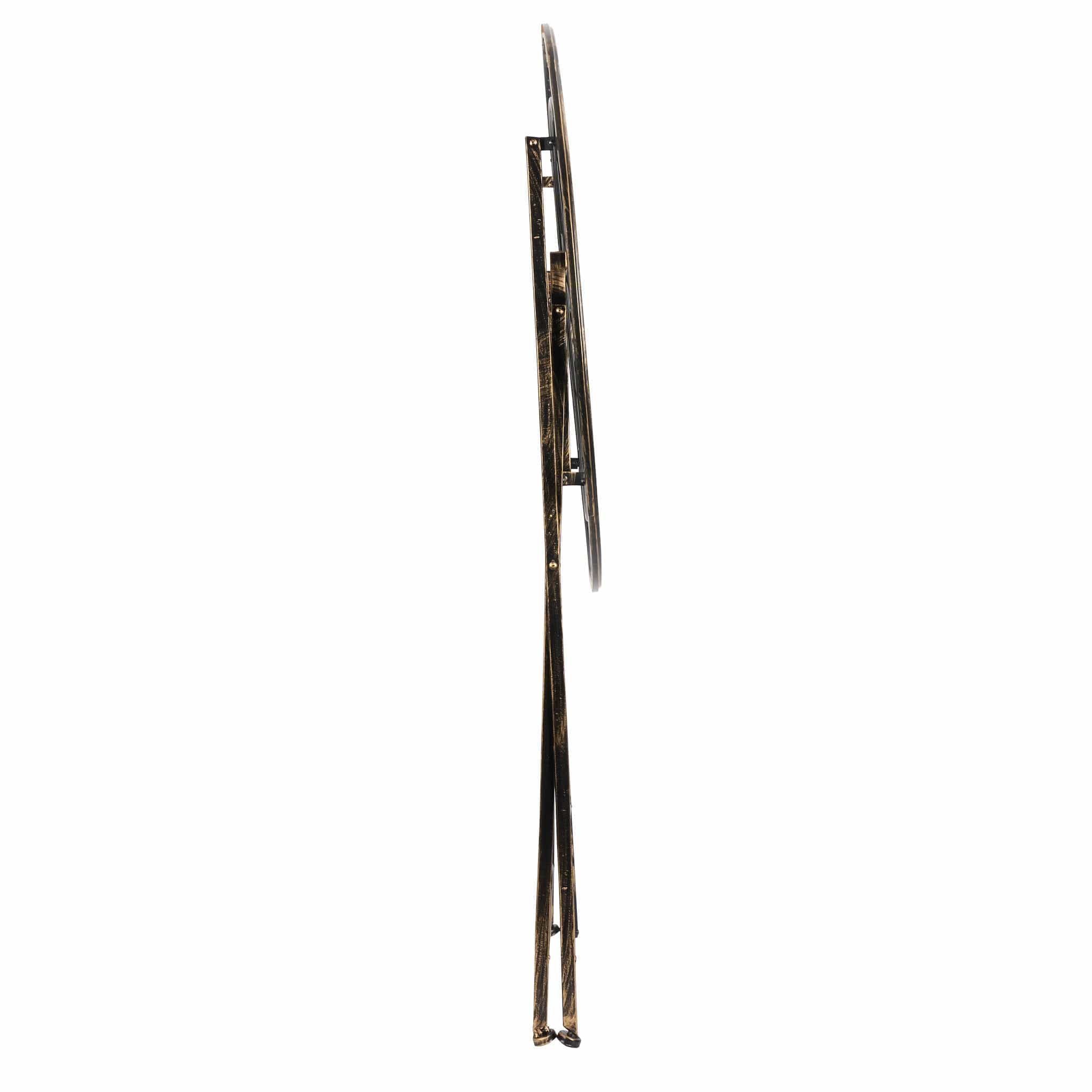 Chivari 32" Copper Barcelona Bistro Cocktail Table TBBBMC-AX-T