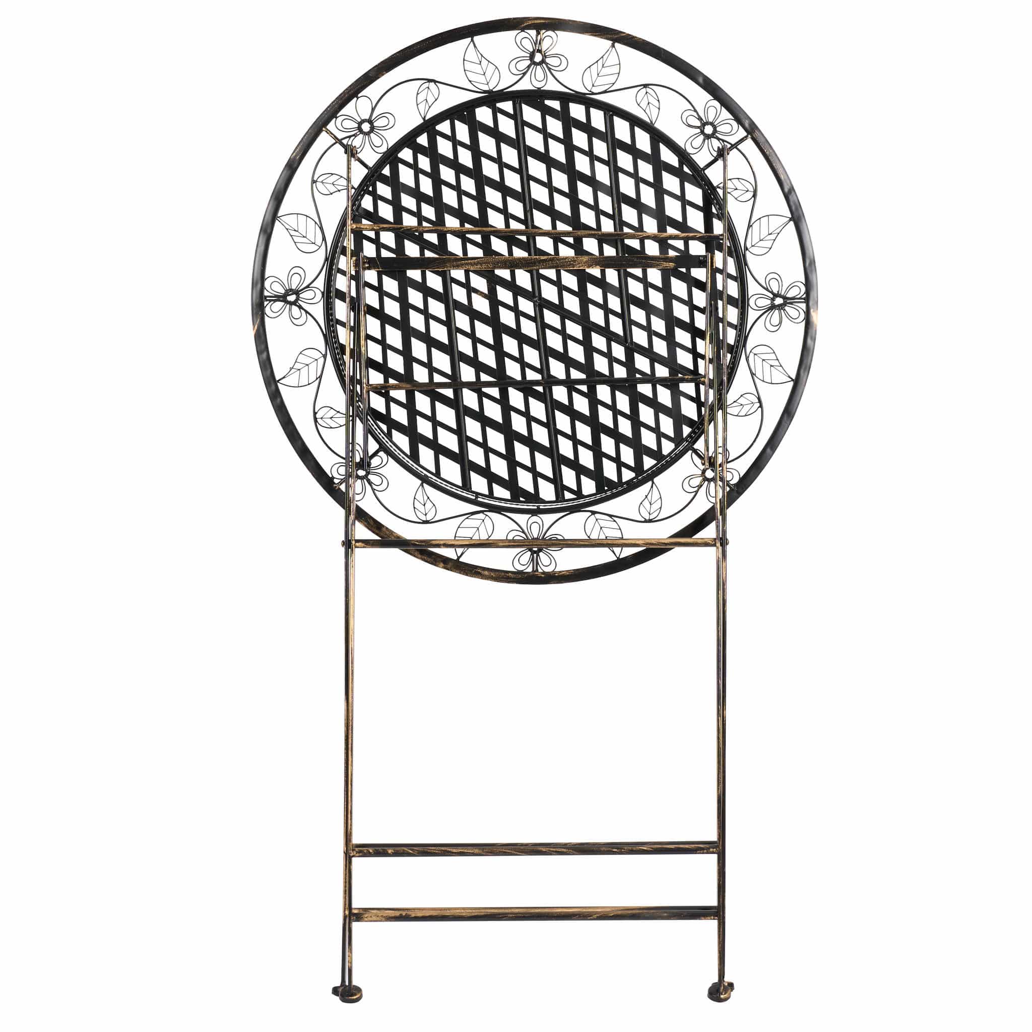 Chivari 32" Copper Barcelona Bistro Cocktail Table TBBBMC-AX-T