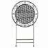 Chivari 32" Copper Barcelona Bistro Cocktail Table TBBBMC-AX-T