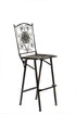 Chivari Barcelona Bistro Set in Copper includes 32" Cocktail Table and 2 Barstools BBBMC-KT-AX
