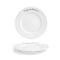 Front of the House FOH COS062WHP21 Monaco 10.5" Superwhite Round Porcelain Plate - Case of 4 FOH-COS062WHP21