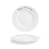 Front of the House FOH COS063WHP21 Monaco 10.5" Superwhite Round Porcelain Plate - Case of 4 FOH-COS063WHP21