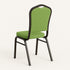 Chivari Sage Green Crown Back Banquet Chair on Gold Vein Frame CQCFSG-ZF-T