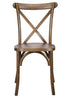 Chivari Fruitwood ToughWood™ Cross Back Chair CXWF-AX-T