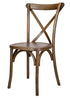 Chivari Fruitwood ToughWood™ Cross Back Chair CXWF-AX-T