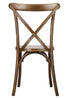 Chivari Fruitwood ToughWood™ Cross Back Chair CXWF-AX-T
