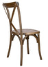 Chivari Fruitwood ToughWood™ Cross Back Chair CXWF-AX-T