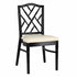 Chivari Black Ritz ToughWood™ Chair with Ivory Vinyl Seat CRWB-ZG-SO