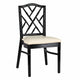 Chivari Black Ritz ToughWood™ Chair with Ivory Vinyl Seat CRWB-ZG-SO