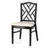Chivari Black Ritz ToughWood™ Chair with Ivory Vinyl Seat CRWB-ZG-SO