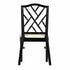 Chivari Black Ritz ToughWood™ Chair with Ivory Vinyl Seat CRWB-ZG-SO