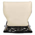Chivari Black Ritz ToughWood™ Chair with Ivory Vinyl Seat CRWB-ZG-SO