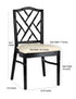 Chivari Black Ritz ToughWood™ Chair with Ivory Vinyl Seat CRWB-ZG-SO