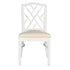 Chivari White Ritz ToughWood™ Chair with Ivory Vinyl Seat CRWW-ZG-SO