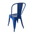 Blue All Weather Tolix Style Resin Chair