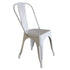 White All Weather Tolix Style Resin Chair
