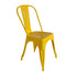 Yellow All Weather Tolix Style Resin Chair