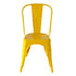 Yellow All Weather Tolix Style Resin Chair