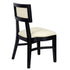 Chivari Black ToughWood™ Tessera Dining Chair with Ivory Vinyl Seat and Back CTWBIV-ZG-SO
