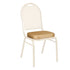 Chivari Beige Fabric Pattern 2.5" Cushion for Crown, Dome and Square Banquet Chairs CUSH-BNQ-BEFP-ZF